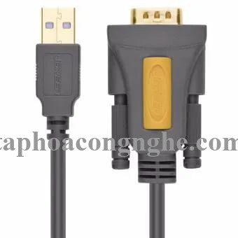 Ugreen 20223 3M Cáp tín hiệu chuyển đổi USB 2.0 sang COM RS232 cao cấp CR104 30020223